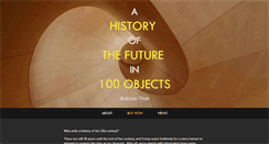 Desktop Screenshot of ahistoryofthefuture.org
